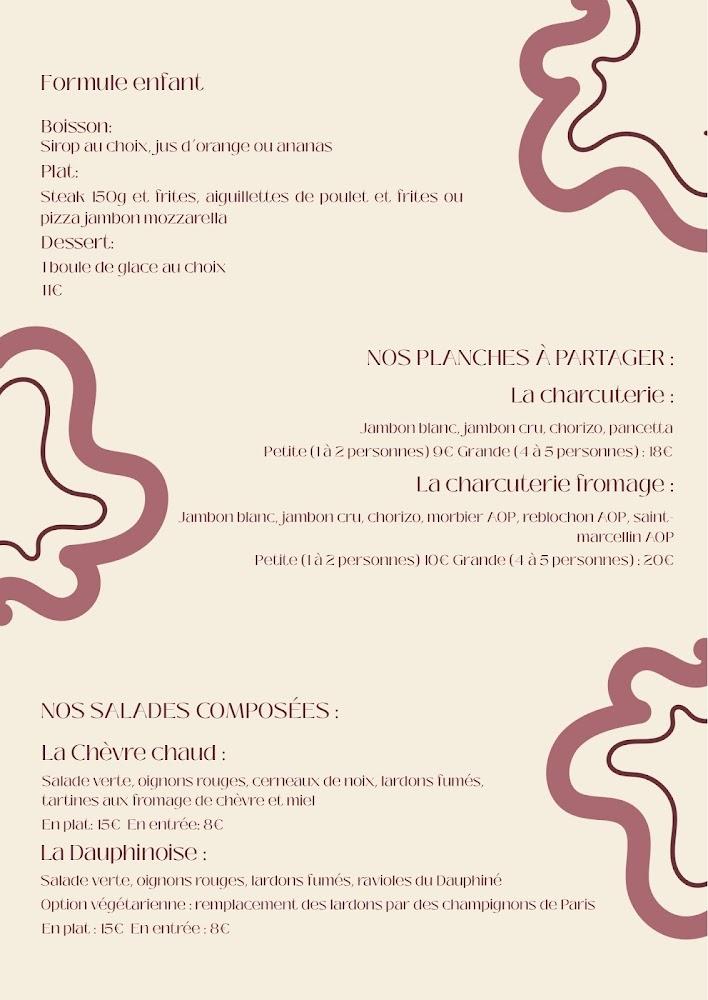 RESTAURANT L'ESSENTIEL - Menu Image 2